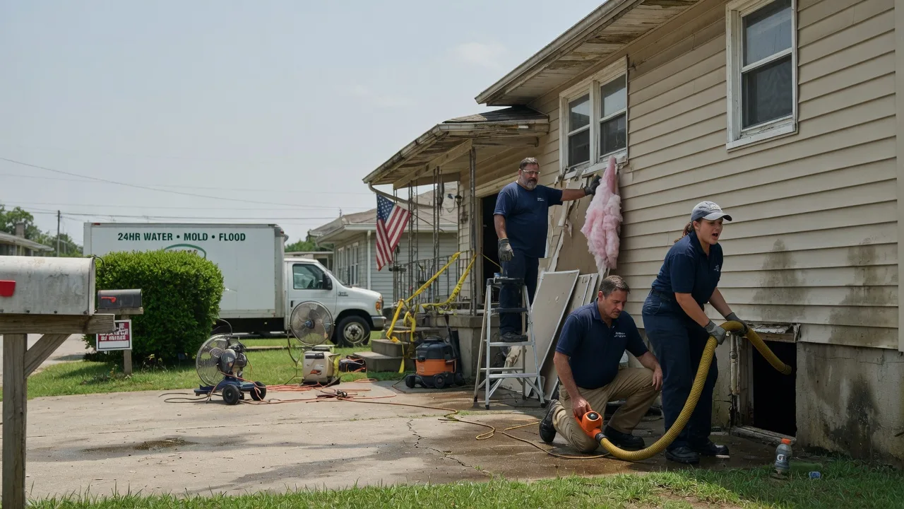 Water Damage Repair in La Jara, NM near me